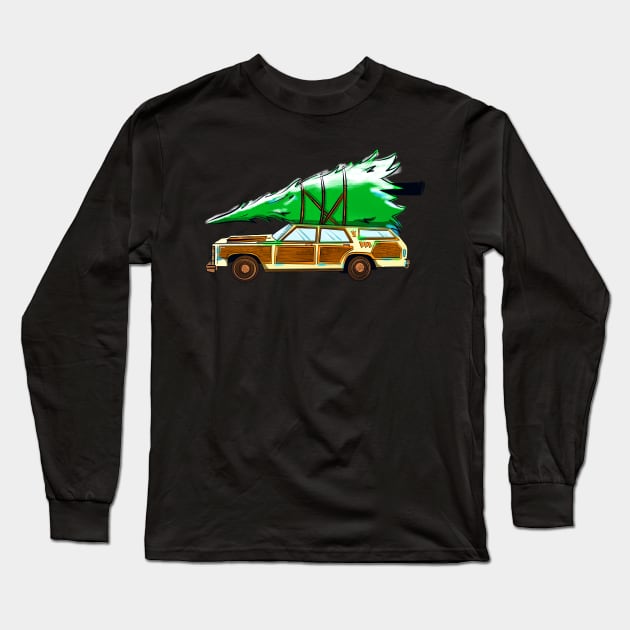 Christmas Vacation Long Sleeve T-Shirt by ChrisPaulFarias